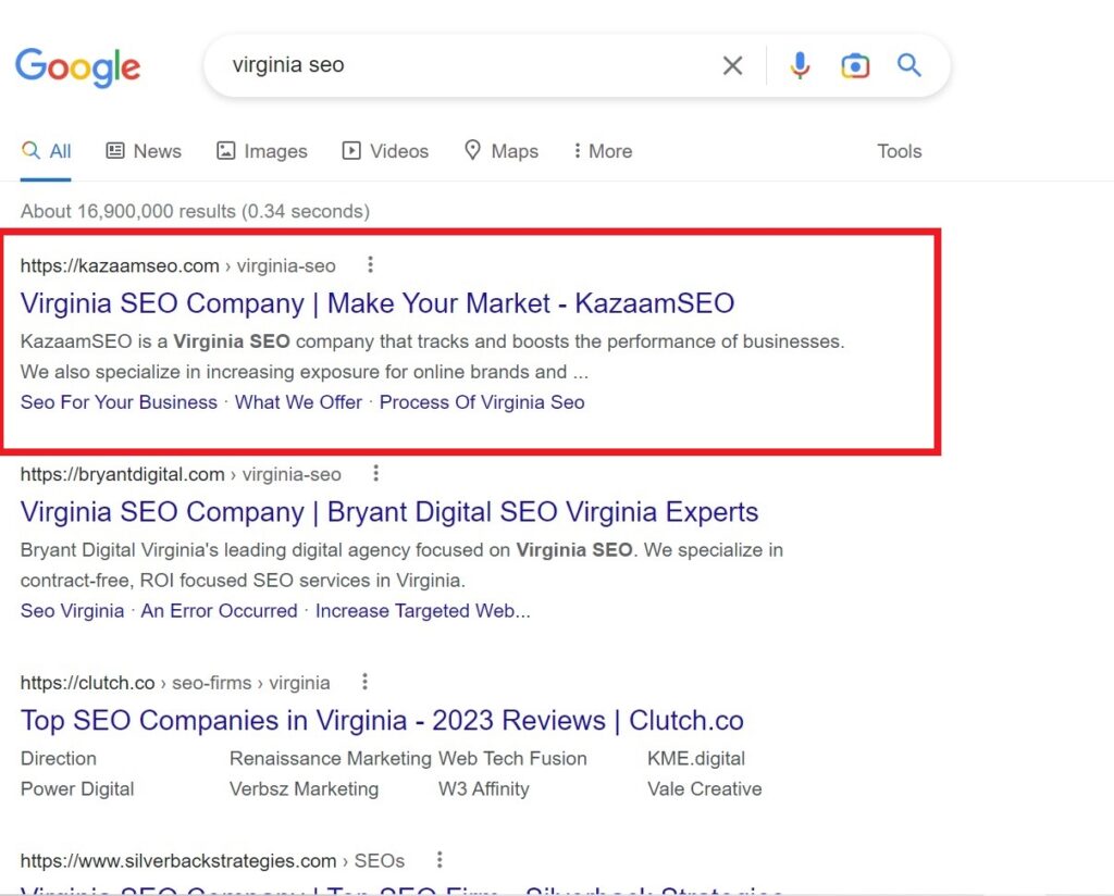 #1 Google SEO Ranking